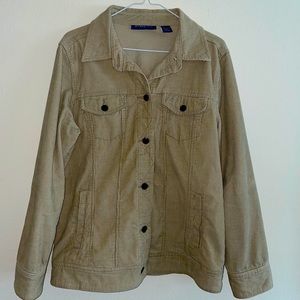Corduroy tan jacket
